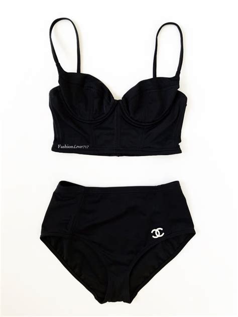 chanel bathing suit 2017|Chanel bathing suit two piece.